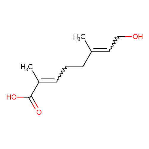 2,6-Octadienoic acid, 8-hydroxy-2,6-dimethyl-, (2E,6E)-