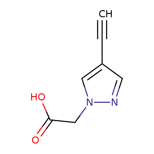 2-(4-Ethynyl-1H-pyrazol-1-yl)acetic acid