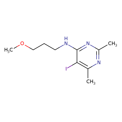 5-iodo-N-(3-methoxypropyl)-2,6-dimethylpyrimidin-4-amine