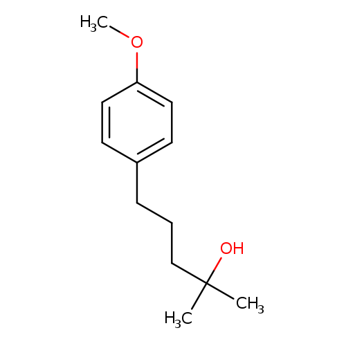 5-(4-methoxyphenyl)-2-methylpentan-2-ol