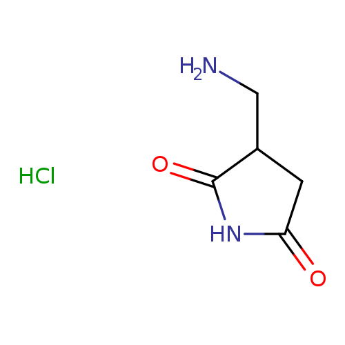 3-(Aminomethyl)pyrrolidine-2,5-dione hydrochloride