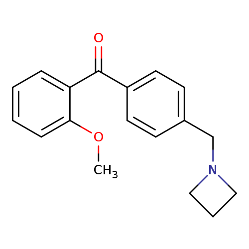 (4-(Azetidin-1-ylmethyl)phenyl)(2-methoxyphenyl)methanone