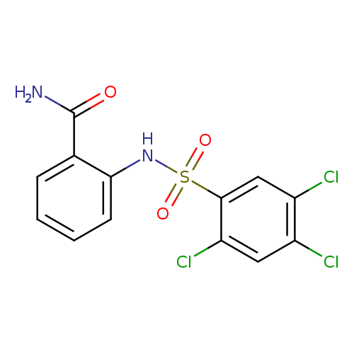 2-(2,4,5-trichlorobenzenesulfonamido)benzamide
