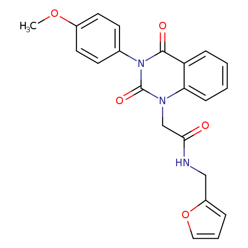 N-[(furan-2-yl)methyl]-2-[3-(4-methoxyphenyl)-2,4-dioxo-1,2,3,4-tetrahydroquinazolin-1-yl]acetamide