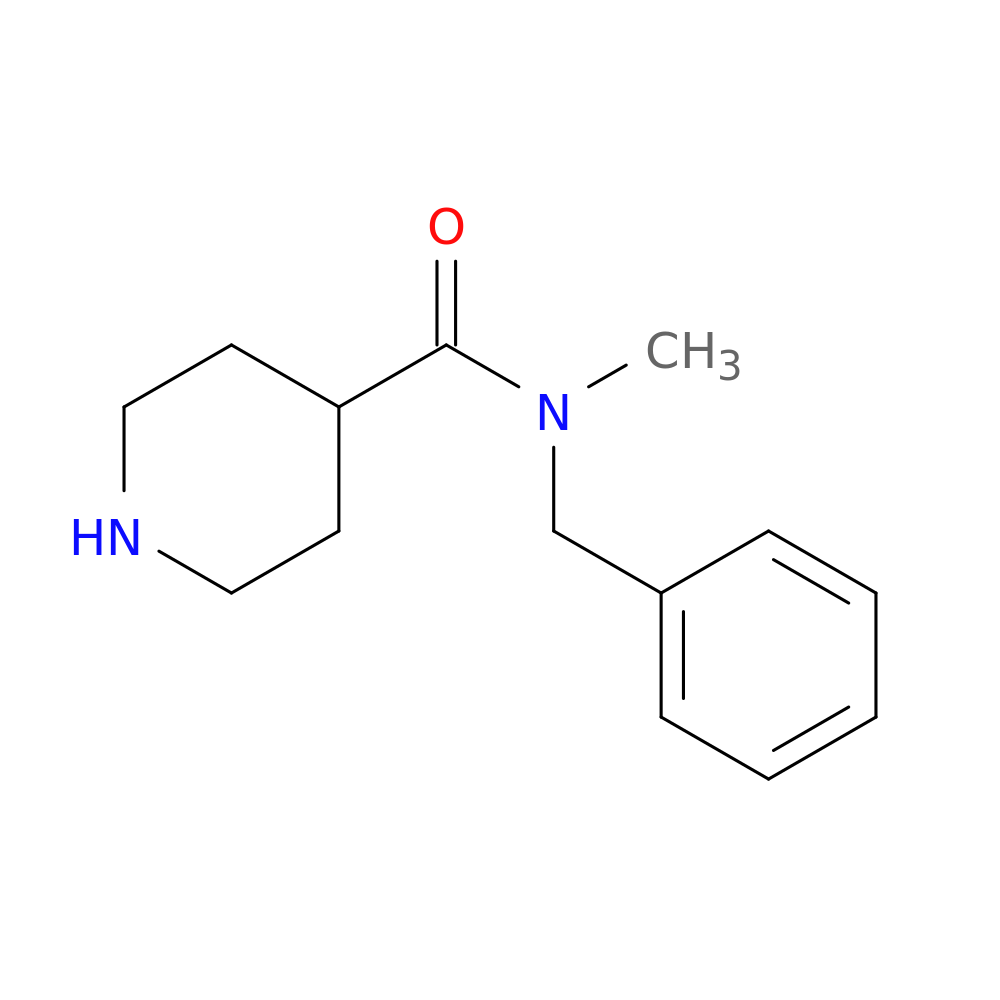 N-Benzyl-N-methylpiperidine-4-carboxamide