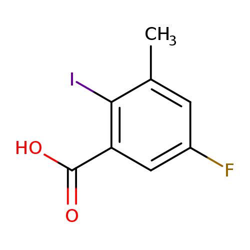 5-fluoro-2-iodo-3-methylbenzoic acid