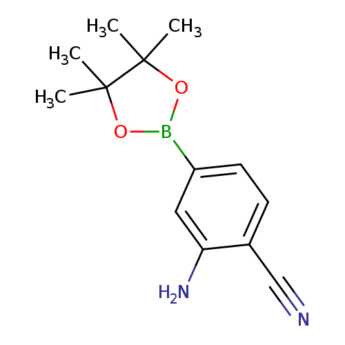 2-amino-4-(tetramethyl-1,3,2-dioxaborolan-2-yl)benzonitrile