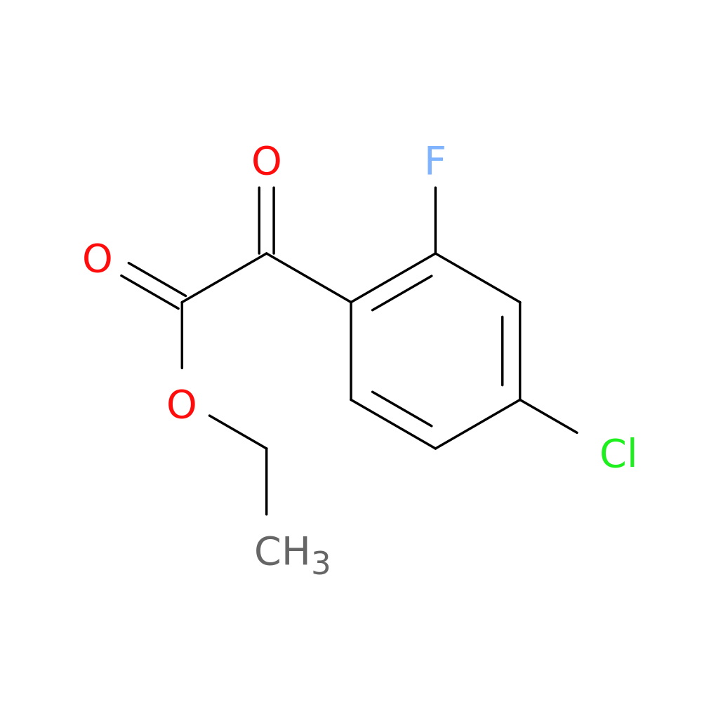 Ethyl 4-chloro-2-fluorobenzoylformate