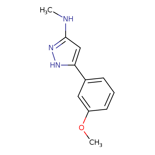 5-(3-methoxyphenyl)-N-methyl-1H-pyrazol-3-amine
