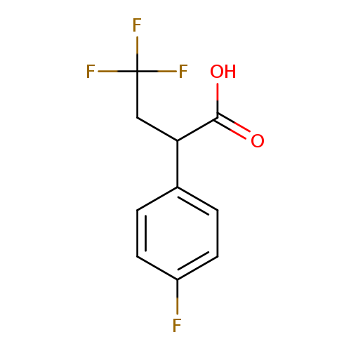 4,4,4-TRIFLUORO-2-(4-FLUOROPHENYL)BUTANOIC ACID