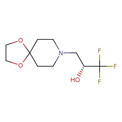 (2R)-3-{1,4-dioxa-8-azaspiro[4.5]decan-8-yl}-1,1,1-trifluoropropan-2-ol