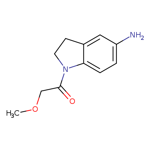 1-(5-amino-2,3-dihydro-1H-indol-1-yl)-2-methoxyethan-1-one