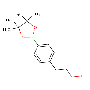 Benzenepropanol, 4-(4,4,5,5-tetramethyl-1,3,2-dioxaborolan-2-yl)-