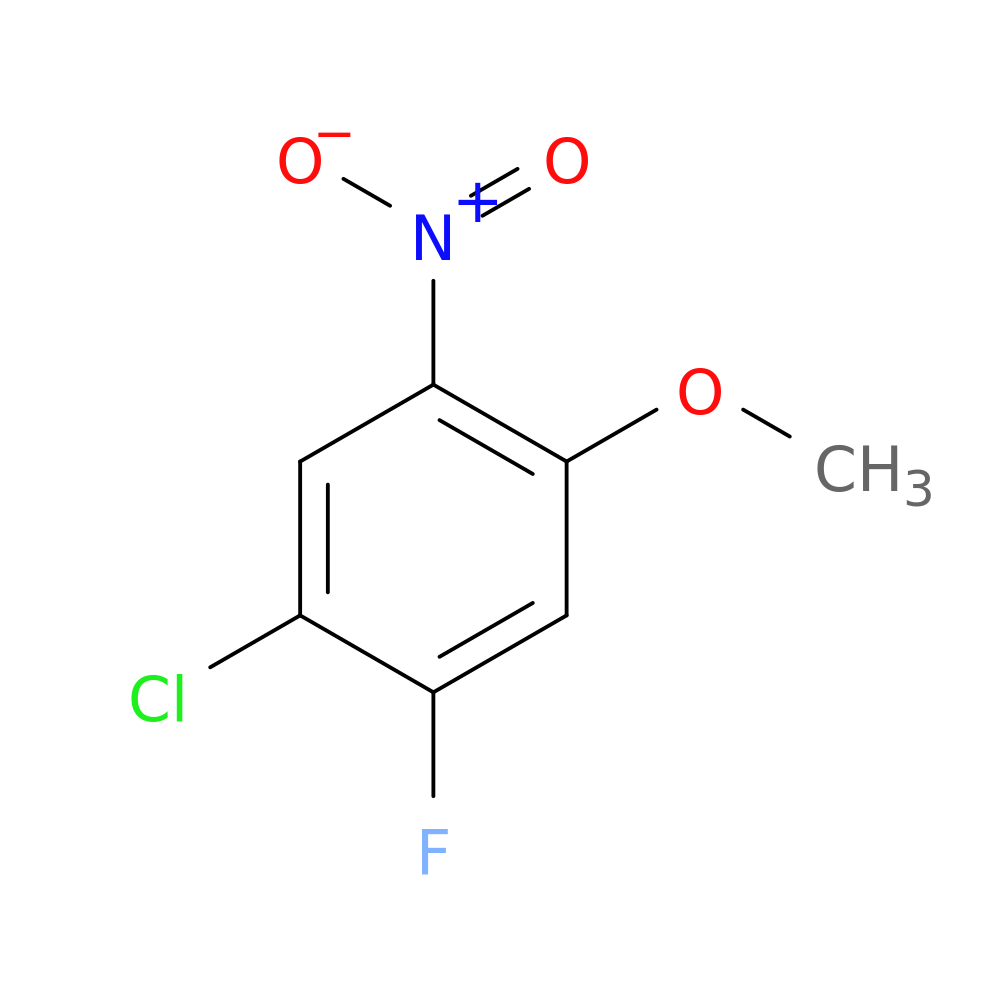 1-chloro-2-fluoro-4-methoxy-5-nitrobenzene