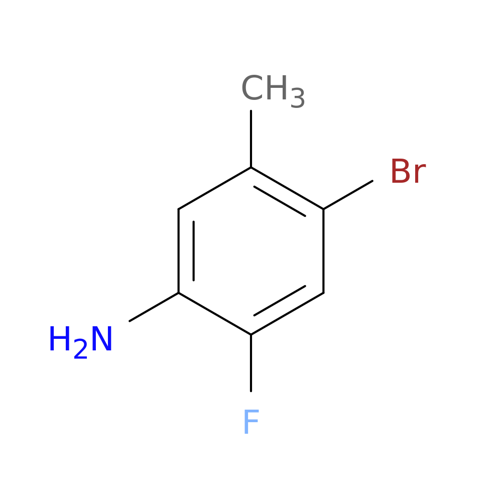 Benzenamine, 4-bromo-2-fluoro-5-methyl-