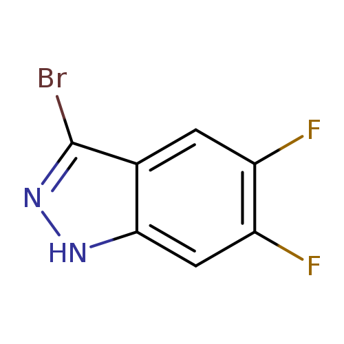 1H-Indazole, 3-bromo-5,6-difluoro-