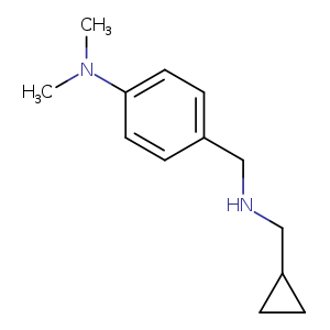 4-{[(cyclopropylmethyl)amino]methyl}-N,N-dimethylaniline
