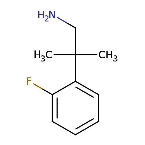 2-(2-fluorophenyl)-2-methylpropan-1-amine