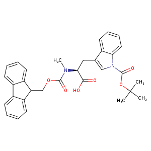 L-Tryptophan, 1-[(1,1-dimethylethoxy)carbonyl]-N-[(9H-fluoren-9-ylmethoxy)carbonyl]-N-methyl-