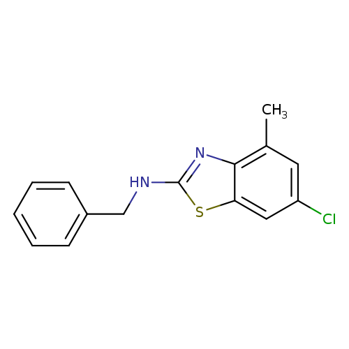 N-Benzyl-6-chloro-4-methylbenzo[d]thiazol-2-amine