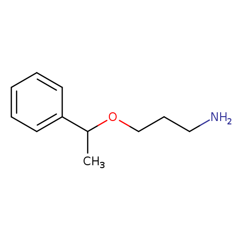 3-(1-phenylethoxy)propan-1-amine