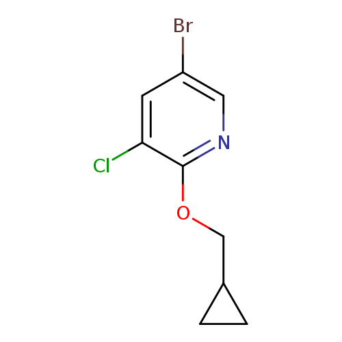 5-Bromo-3-chloro-2-(cyclopropylmethoxy)pyridine