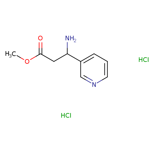 Methyl 3-amino-3-(pyridin-3-yl)propanoate dihydrochloride