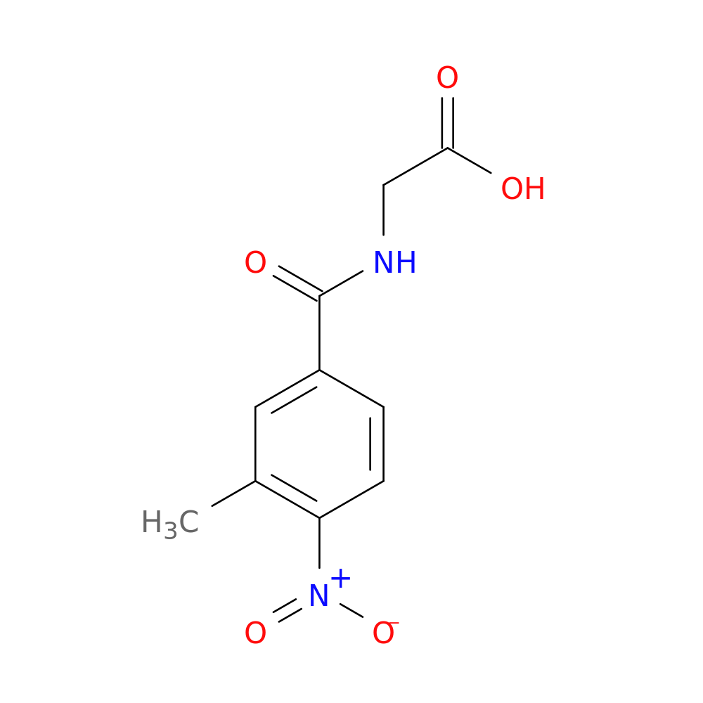 (3-Methyl-4-nitro-benzoylamino)-acetic acid