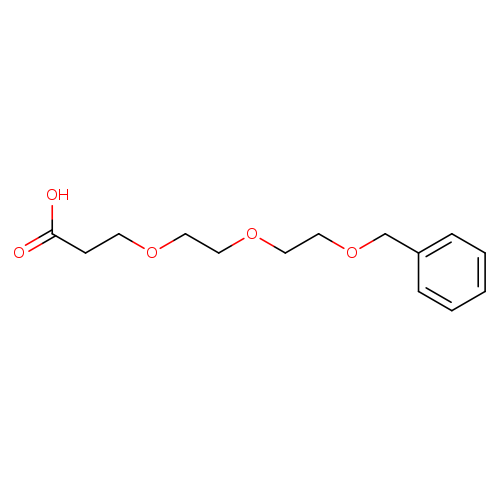Propanoic acid, 3-[2-[2-(phenylmethoxy)ethoxy]ethoxy]-