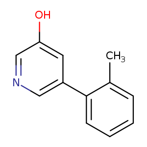 3-Hydroxy-5-(2-tolyl)pyridine