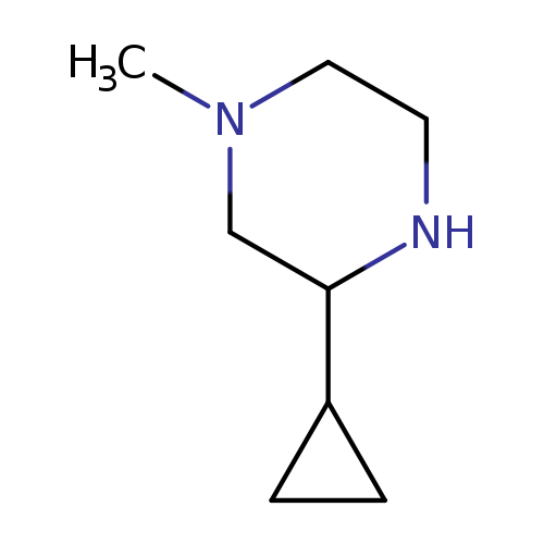 3-cyclopropyl-1-methylpiperazine