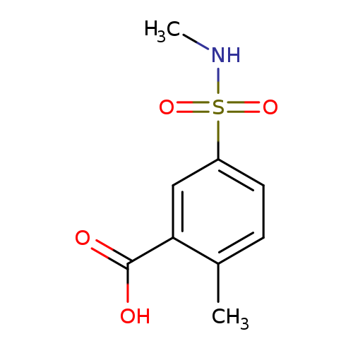 2-methyl-5-(methylsulfamoyl)benzoic acid