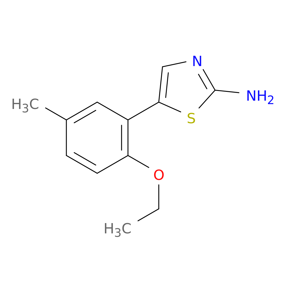 5-(2-Ethoxy-5-methylphenyl)thiazol-2-amine