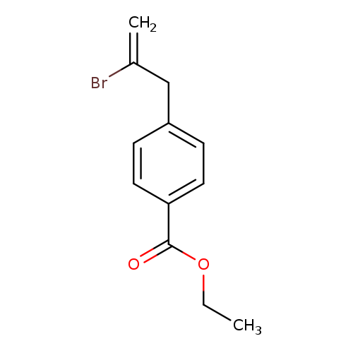 2-Bromo-3-(4-carboethoxyphenyl)-1-propene