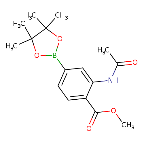 3-Acetamido-4-(methoxycarbonyl)phenylboronic acid, pinacol ester