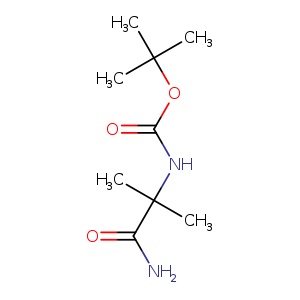 Carbamic acid, (2-amino-1,1-dimethyl-2-oxoethyl)-, 1,1-dimethylethylester