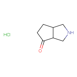 Cyclopenta[c]pyrrol-4(1H)-one, hexahydro-, hydrochloride (1:1)