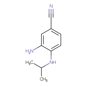 3-Amino-4-(isopropylamino)benzonitrile