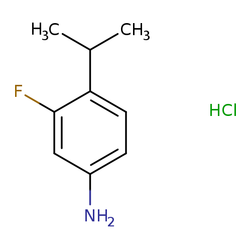 3-Fluoro-4-(propan-2-yl)aniline hydrochloride