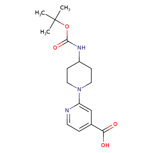 2-(4-((TERT-BUTOXYCARBONYL)AMINO)PIPERIDIN-1-YL)ISONICOTINIC ACID