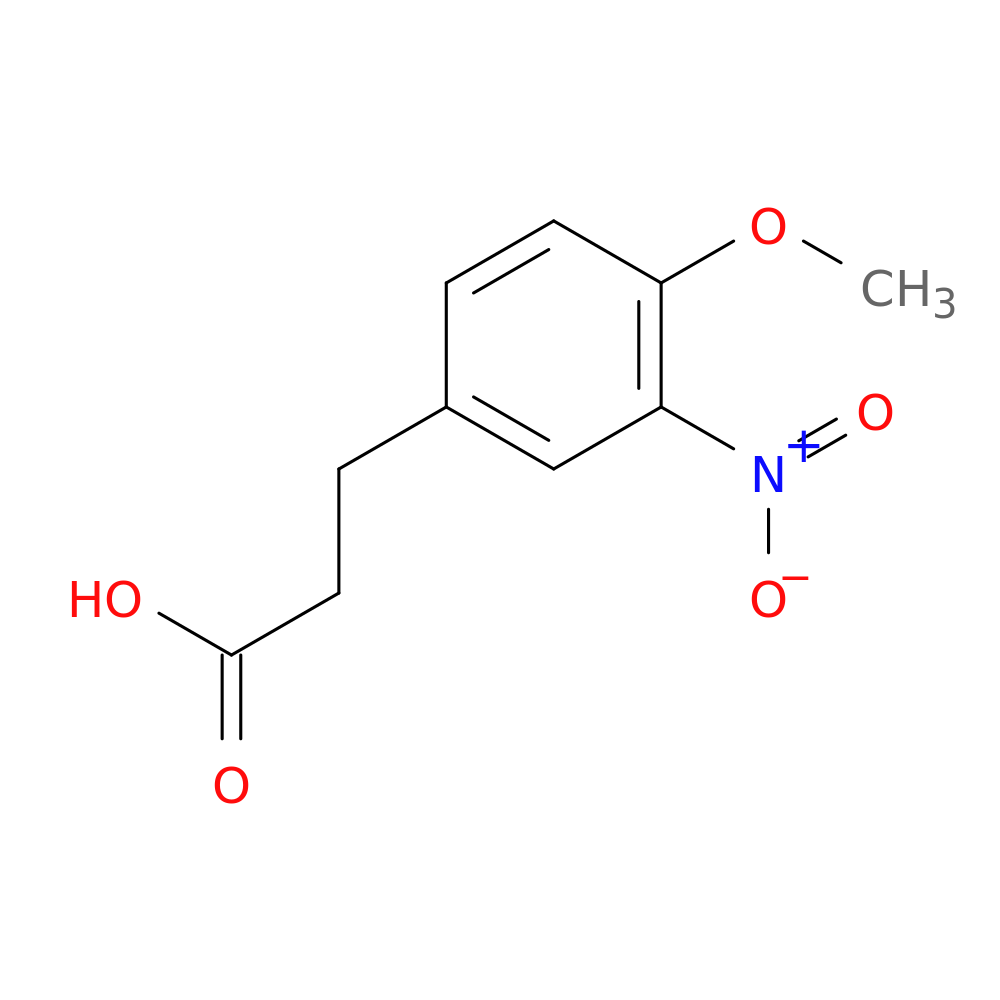 3-(4-methoxy-3-nitrophenyl)propanoic acid