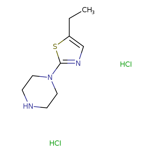 1-(5-ethyl-1,3-thiazol-2-yl)piperazine dihydrochloride