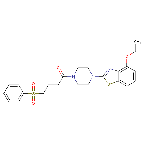 4-(benzenesulfonyl)-1-[4-(4-ethoxy-1,3-benzothiazol-2-yl)piperazin-1-yl]butan-1-one