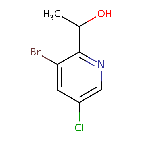 1-(3-Bromo-5-chloropyridin-2-yl)ethanol