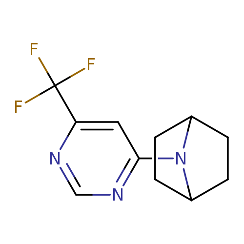 7-[6-(trifluoromethyl)pyrimidin-4-yl]-7-azabicyclo[2.2.1]heptane