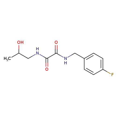 N'-[(4-fluorophenyl)methyl]-N-(2-hydroxypropyl)ethanediamide