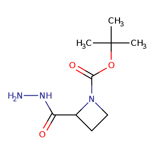 tert-butyl 2-(hydrazinecarbonyl)azetidine-1-carboxylate