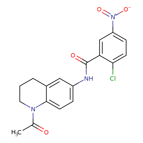 N-(1-acetyl-1,2,3,4-tetrahydroquinolin-6-yl)-2-chloro-5-nitrobenzamide