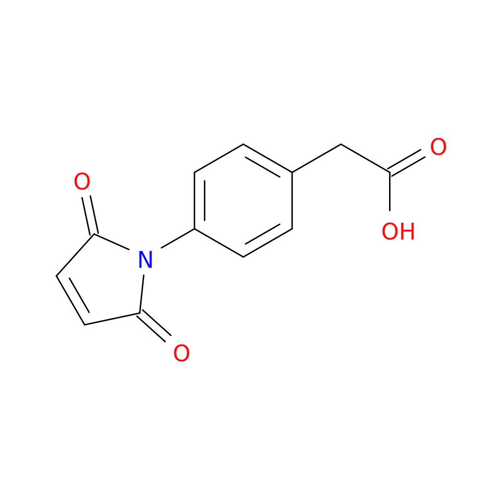 2-[4-(2,5-Dioxo-2,5-dihydro-1H-pyrrol-1-yl)phenyl]acetic acid
