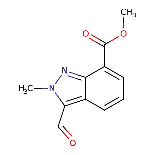 methyl3-formyl-2-methyl-2H-indazole-7-carboxylate
